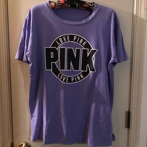 Victoria’s Secret PINK tee XL Purple